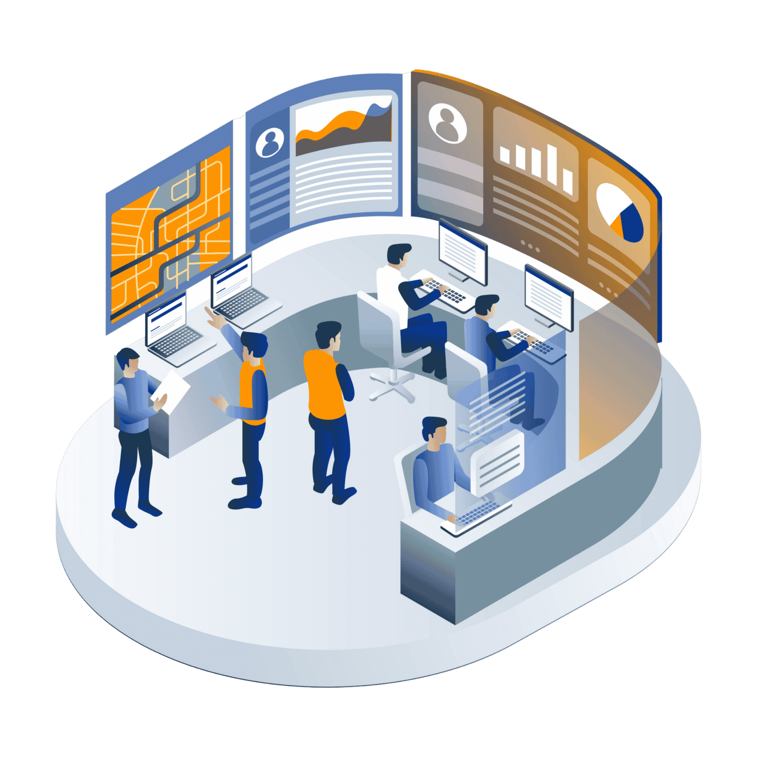 Control Room/Operation center hardware