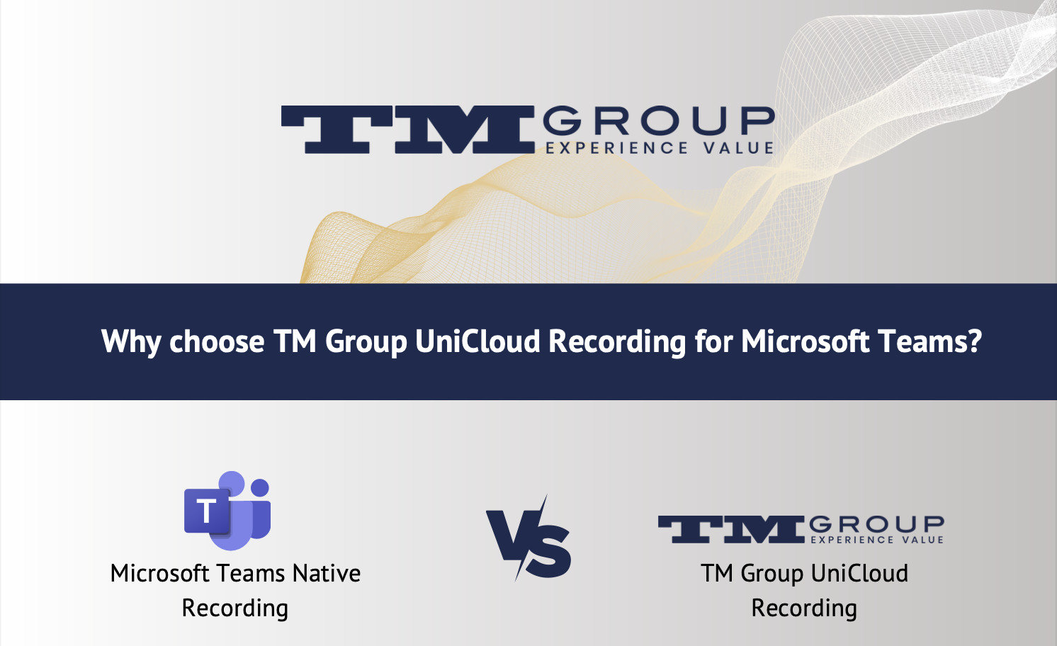 Why choose TM Group UniCloud Recording for Microsoft Teams